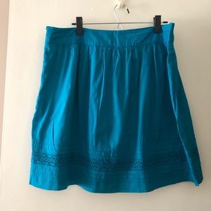 Ann Taylor LOFT Blue Skirt size 14